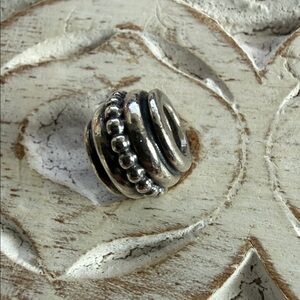 Pandora Silver Beaded Charm